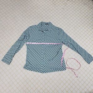 J. McLaughlin Catalina Cloth Button Down L